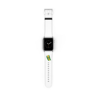 Pulseira Apple Watch Brasil Pincelado - Orgulho Estampado