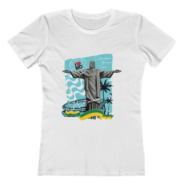 Camiseta Feminina I Love Rio - Orgulho Estampado