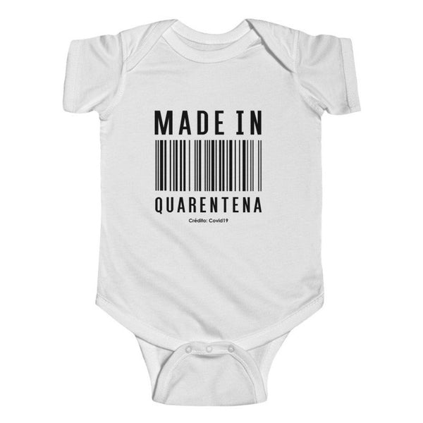 Body Bebê Made In Quarentena - Orgulho Estampado