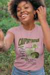 Camiseta Feminina Receita Caipirinha - Orgulho Estampado