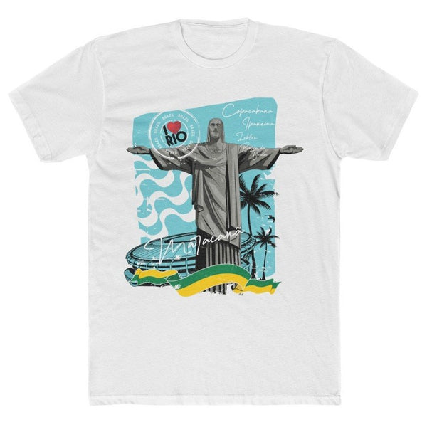Camiseta Masculina I Love Rio - Orgulho Estampado