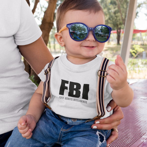 Camiseta Infantil Fofo Bonito Inteligente - Orgulho Estampado